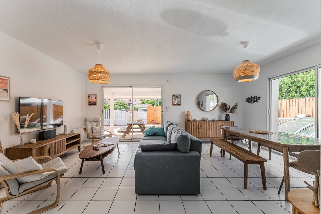 Villa met Zwembad in Biscarrosse op 500m van het Strand in Biscarrosse Plage, Biscarrosse