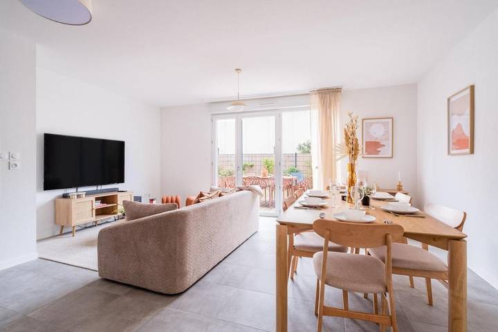 Appartement de vacances pour 6 personnes, avec terrasse