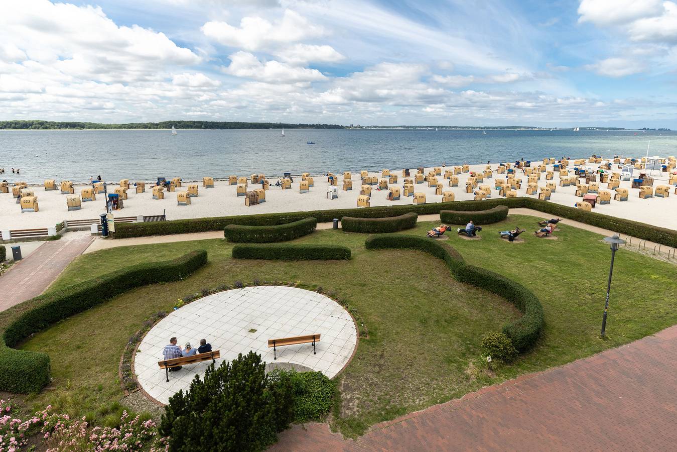 Ganze Ferienwohnung, Strandhotel Laboe Nr. 24 in Kieler Förde, Laboe