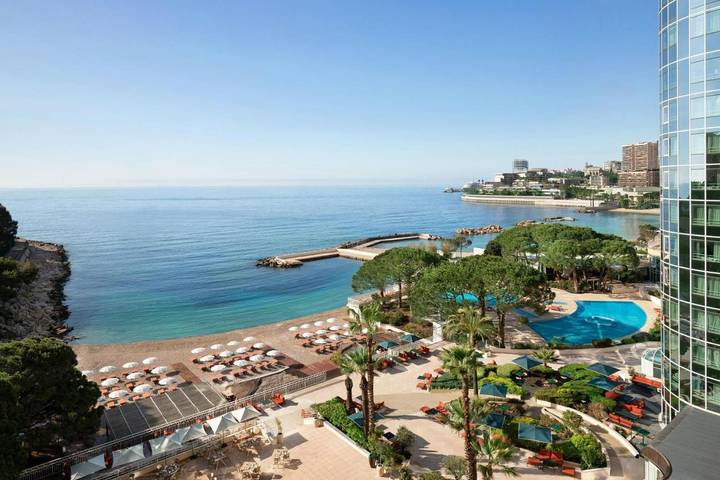 Hotel dla 2 osób, z basen i ogród w Monte Carlo