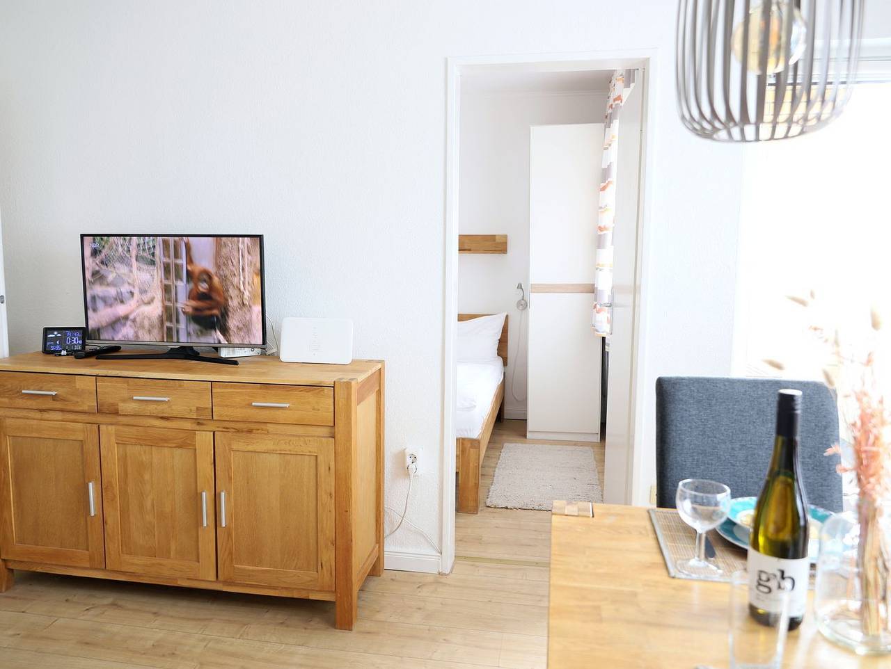 Ganze Wohnung, Komfortable 2-Zimmer-Wohnung mit Balkon in Westerland, für 4 Personen in Westerland, Sylt (Gemeinde)