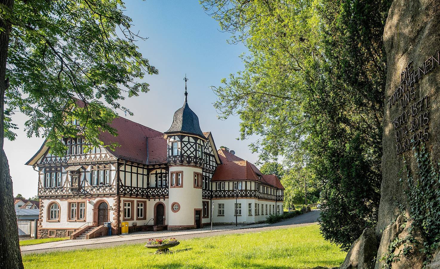 Ganze Ferienwohnung, Ferienwohnungen Historische Post - Fw 3 - 45qm mit Wohnzimmer, Schlafzimmer, offene Küche, Bad - max. 3 Pers. in Bad Liebenstein, Rennsteig