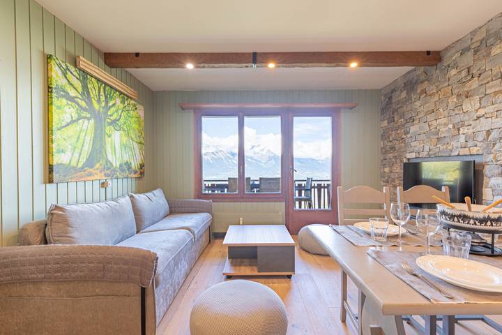 Studio für 4 Personen, mit Balkon in Veysonnaz