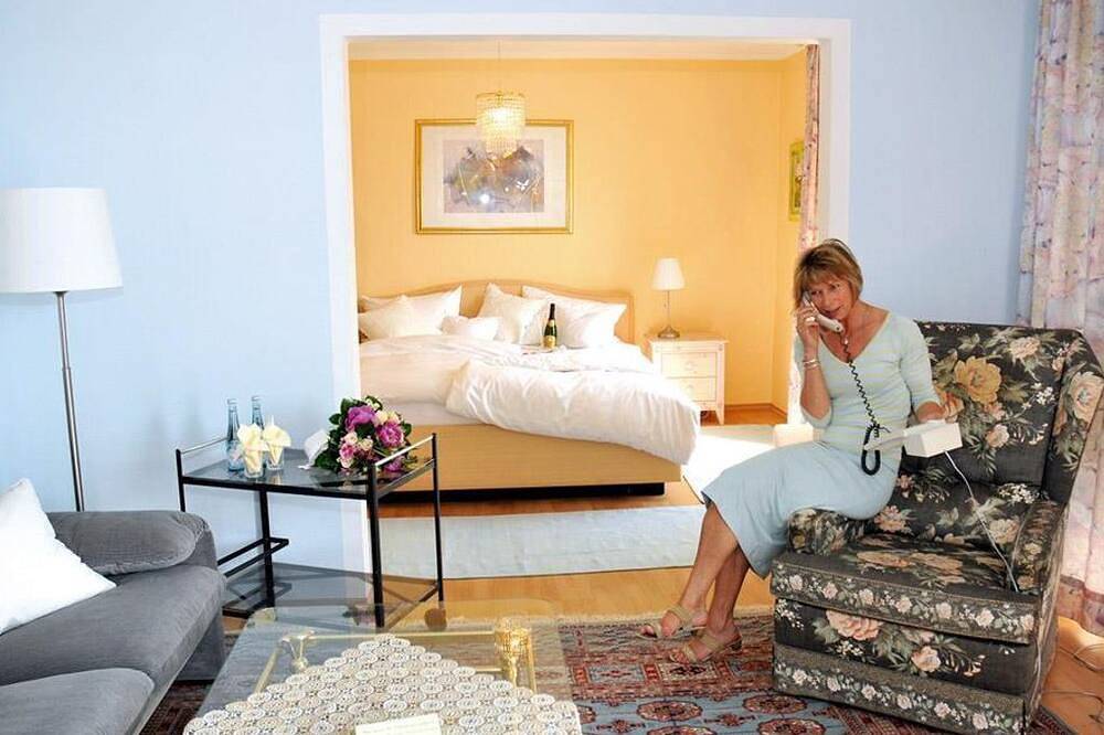 Doppelzimmer Bad oder Dusche/Wc - Hotel Rhein-Residenz in Bad Breisig, Osteifel