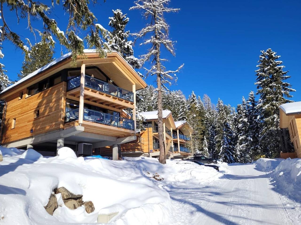 Charmantes Chalet mit Whirlpool auf dem Balkon in Stadl-Predlitz, Turracher Höhe