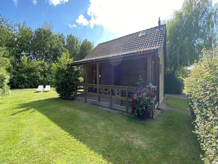 Chalet für 6 Personen, mit Terrasse und Garten, kinderfreundlich