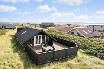 Ferienhaus für 3 Personen, mit Terrasse und Seeblick an der Westküste Dänemarks
