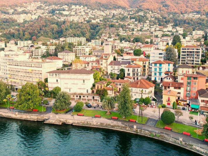 Ferienwohnung für 2 Personen, mit Balkon in Muralto