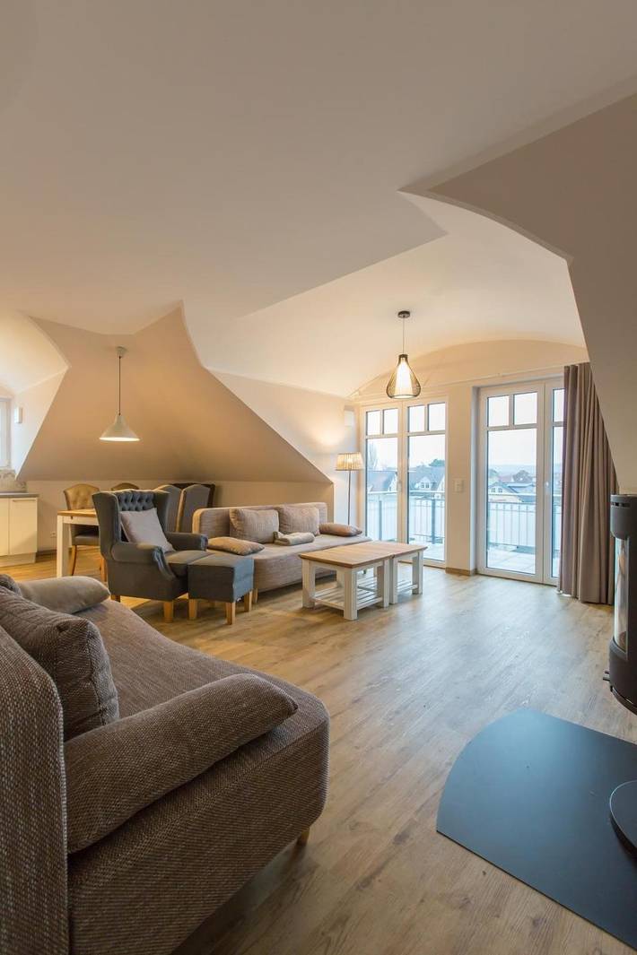 Ferienwohnung für 4 Personen, mit Sauna und Balkon in Kühlungsborn - 3