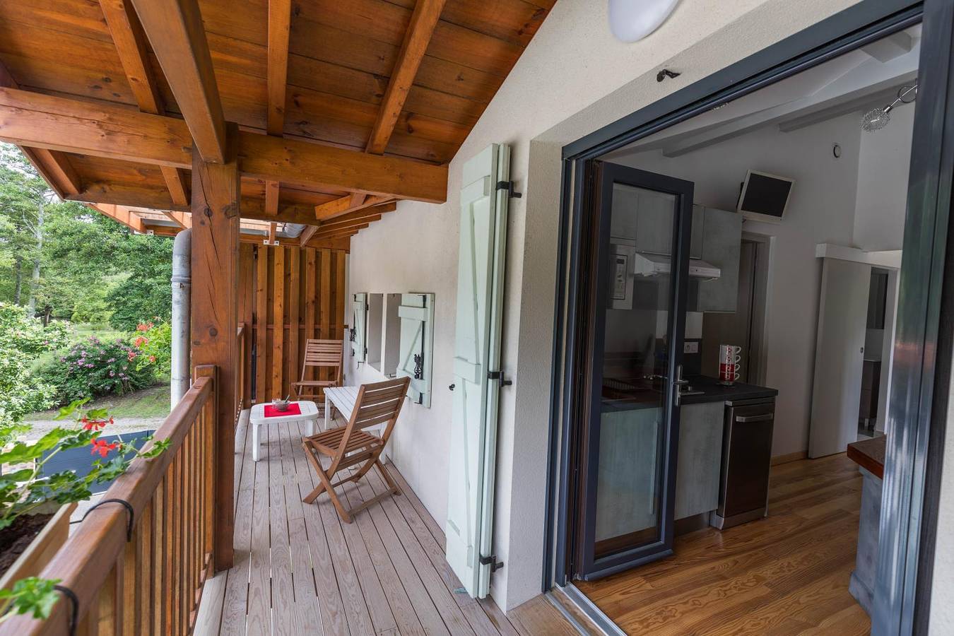 La Maison de mon grand-père, appt coté jardin in Léon (France), Côte d’Argent