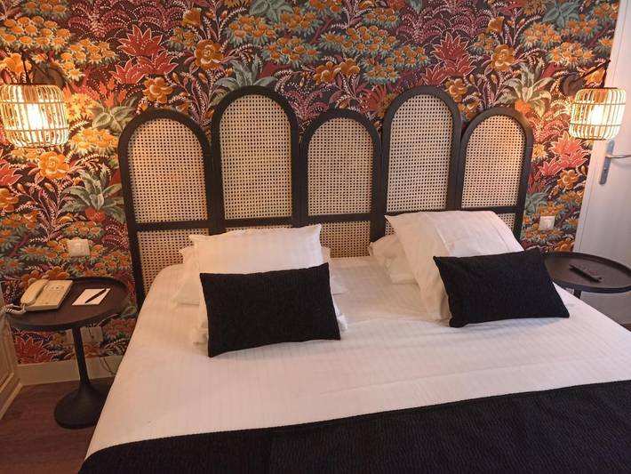 Hôtel pour 4 personnes, avec balcon ainsi que sauna et vue