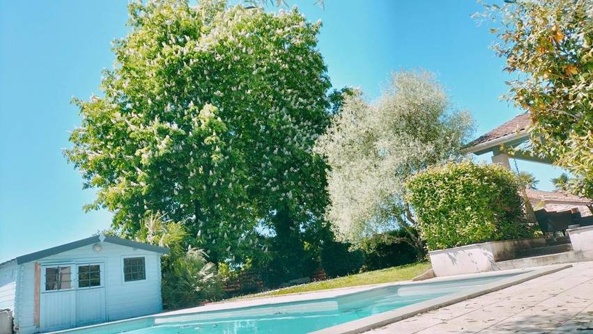 Location de vacances pour 10 personnes, avec piscine et terrasse, animaux acceptés à Bon-Encontre - 2