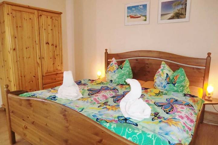 Ferienwohnung für 6 Personen, mit Garten