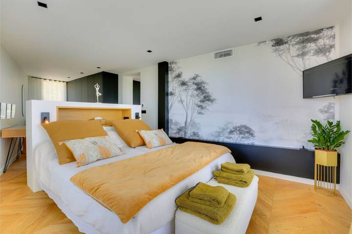 Villa pour 12 personnes, avec sauna ainsi que jardin et piscine au Pays basque - 4