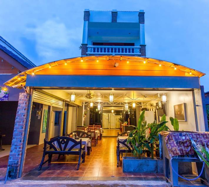 Hostel för 2 Personer, med terass på Koh Lanta