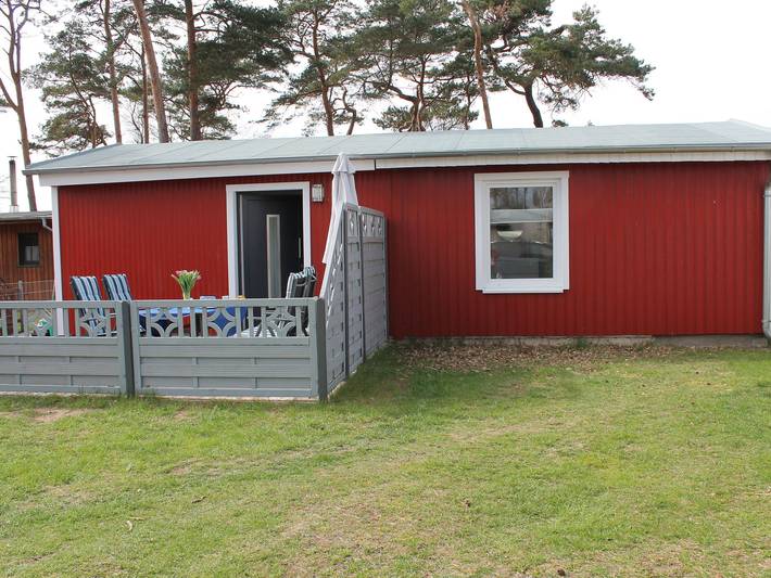 Ferienhaus für 4 Personen, mit Terrasse und Garten am Salzhaff