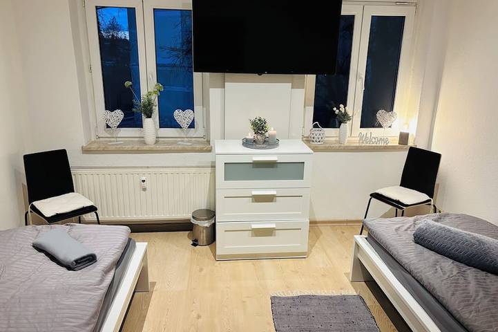 Ferienwohnung für 5 Personen, mit Garten in Talsperre Pöhl - 4