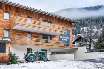 Gîte pour 10 personnes, avec balcon et vue dans Office De Tourisme De La Chapelle D Abondance