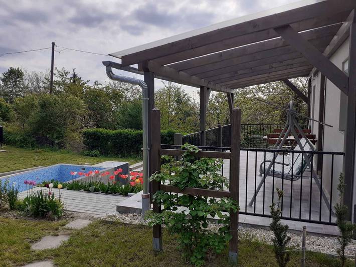 Ferienhaus für 4 Personen, mit Garten