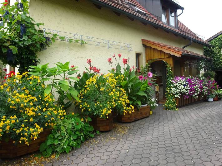 Ferienwohnung für 4 Personen, mit Garten