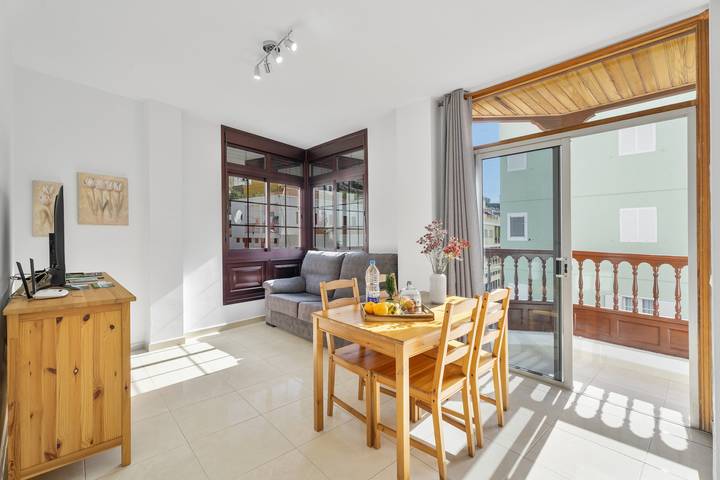 Apartamento para 3 personas, con Balcón