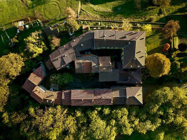 Ferienhaus für 9 Personen, mit Garten und Seeblick, mit Haustier am Luganersee