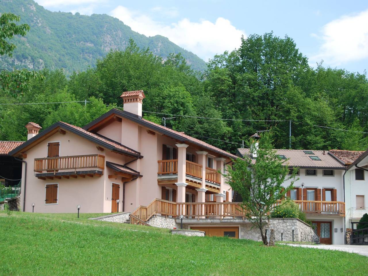 Ganze Wohnung, El Tabia de la Maria App. Grün in Sospirolo in Sospirolo, Cimonega-Gruppe