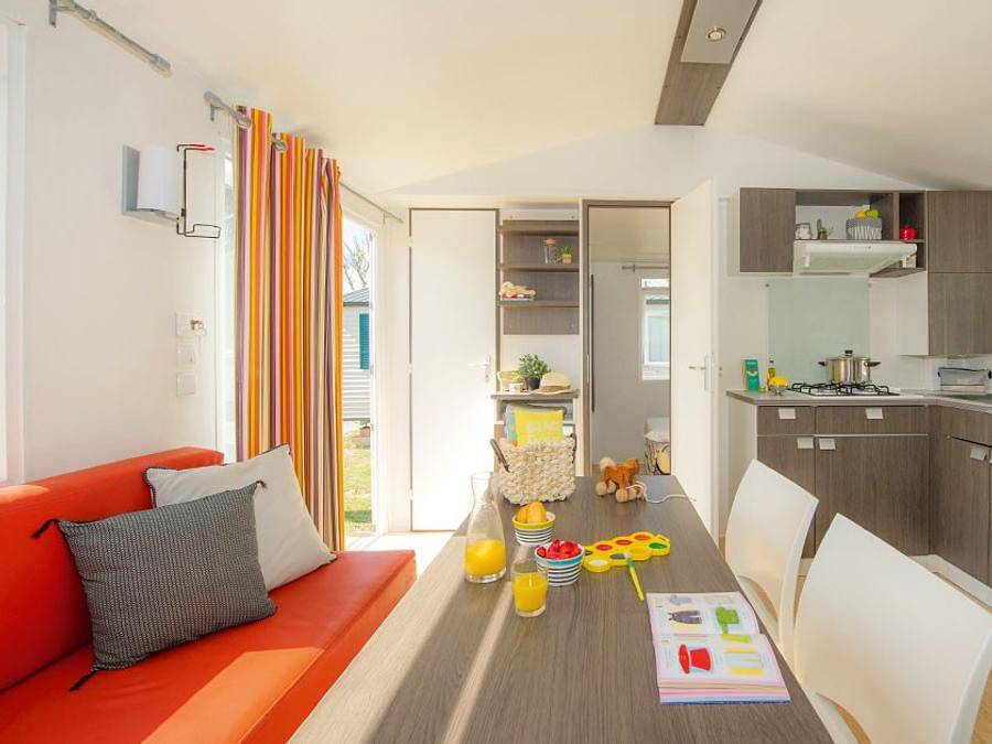 Brioni Sunny Camping - Mobilheim 6 personen - Mobilheim | Classic Xl | 3 Zi. | 6 Pers. | Erhöhte Terrasse | Klima. in Stinjan, Südküste Istrien