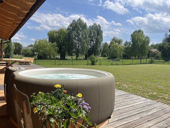 Chalet pour 6 personnes, avec Balcon et Balcon/Terrasse ainsi que Jacuzzi et Terrasse en Bavière - 2