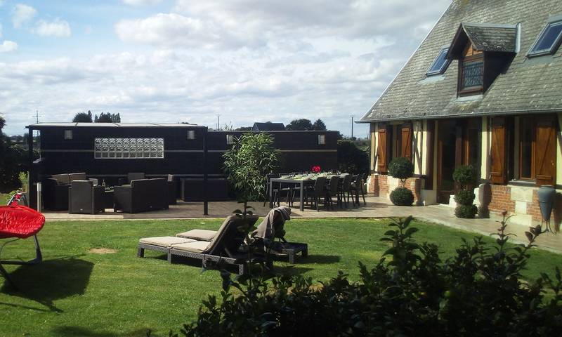 Gîte pour 8 personnes, avec terrasse ainsi que sauna et jardin, animaux acceptés dans l' Eure - 3