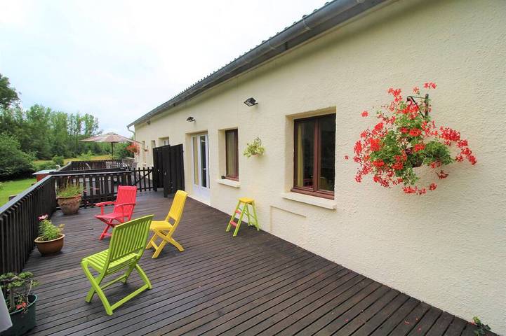 Gîte pour 6 personnes, avec balcon et jardin à Cercoux