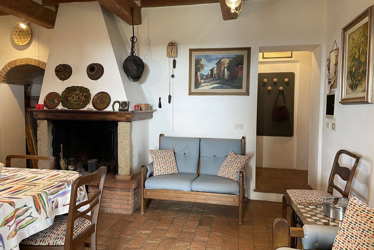 Ganze Wohnung, Podere Morena privater Terrasse mit Meerblick Wohnung Gregor in Guardistallo, Etruskische Küste