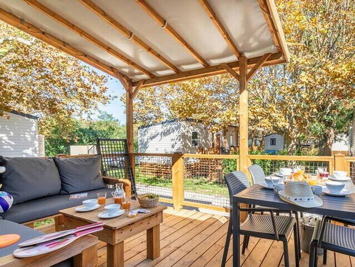 Camping pour 6 personnes, avec bassin pour enfant à Le Barcarès - 3