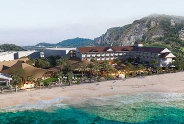Station pour 3 personnes, avec vue et sauna ainsi que jardin et piscine à Ao Nang Beach