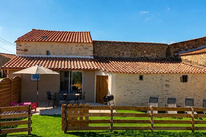 Casa rural para 6 personas, con jardín - 1
