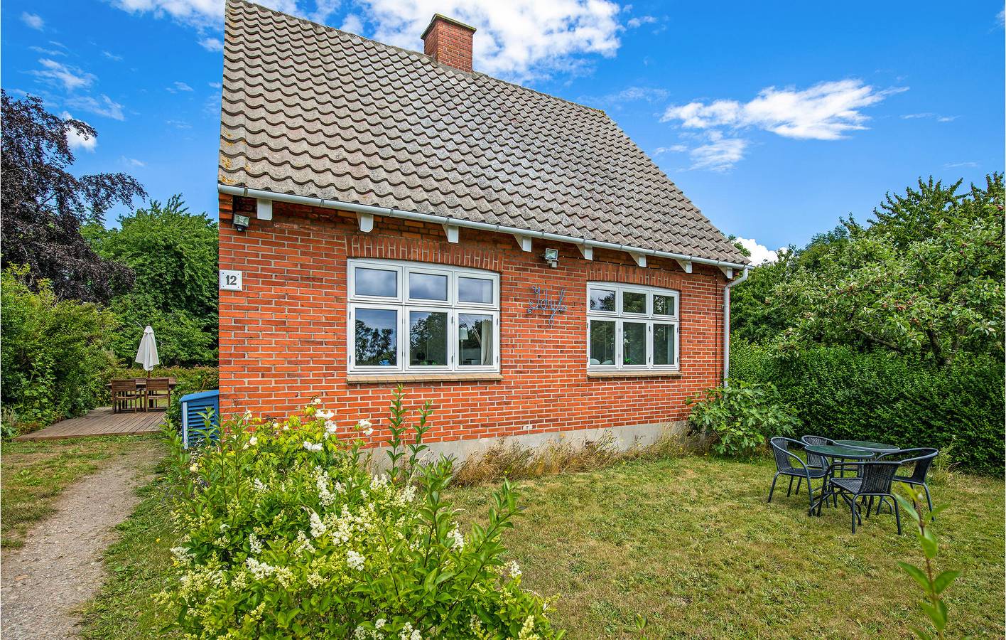 Ferienhaus für 4 Personen mit Terrasse in Rønne, Bornholm