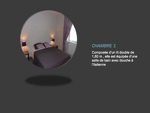 Chambre d’hôte pour 2 personnes, avec jardin à Le Plessis-aux-Bois
