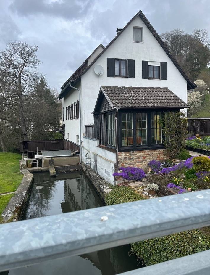 Appartement entier, Appartement 'Ferienwohnung Modelshauser Mühle' avec Wi-Fi in Laugna, Souabe (Bavière)