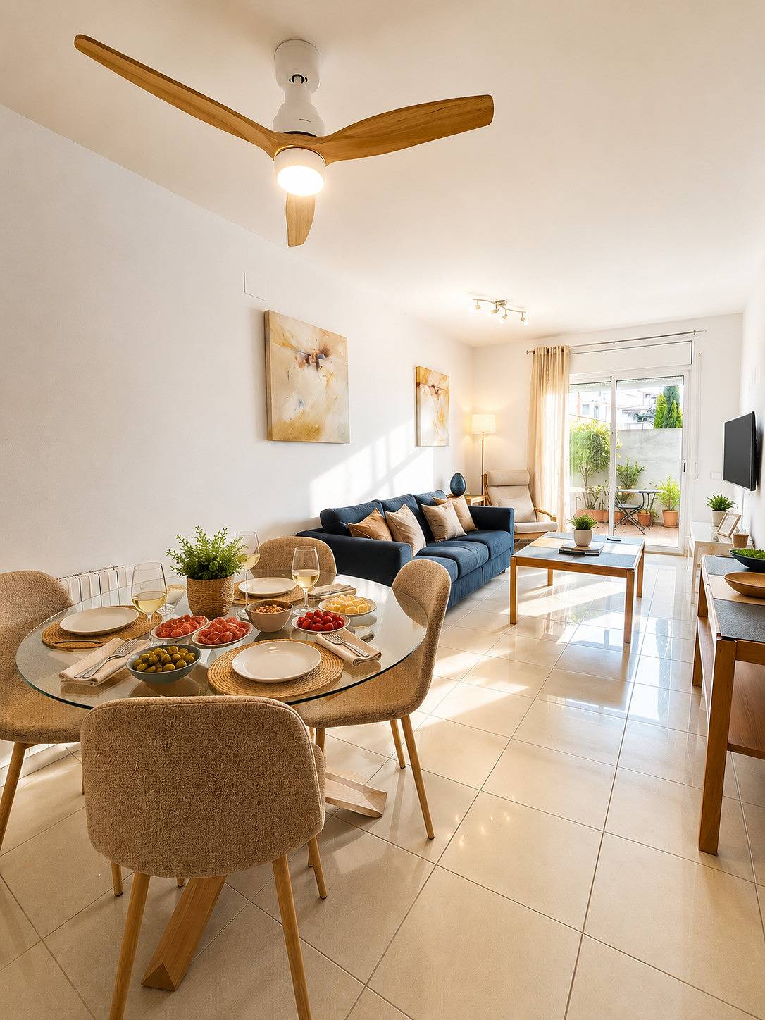 Appartamento intero, Appartamento vacanze per 4 persone con terrazza in Sitges, Garraf