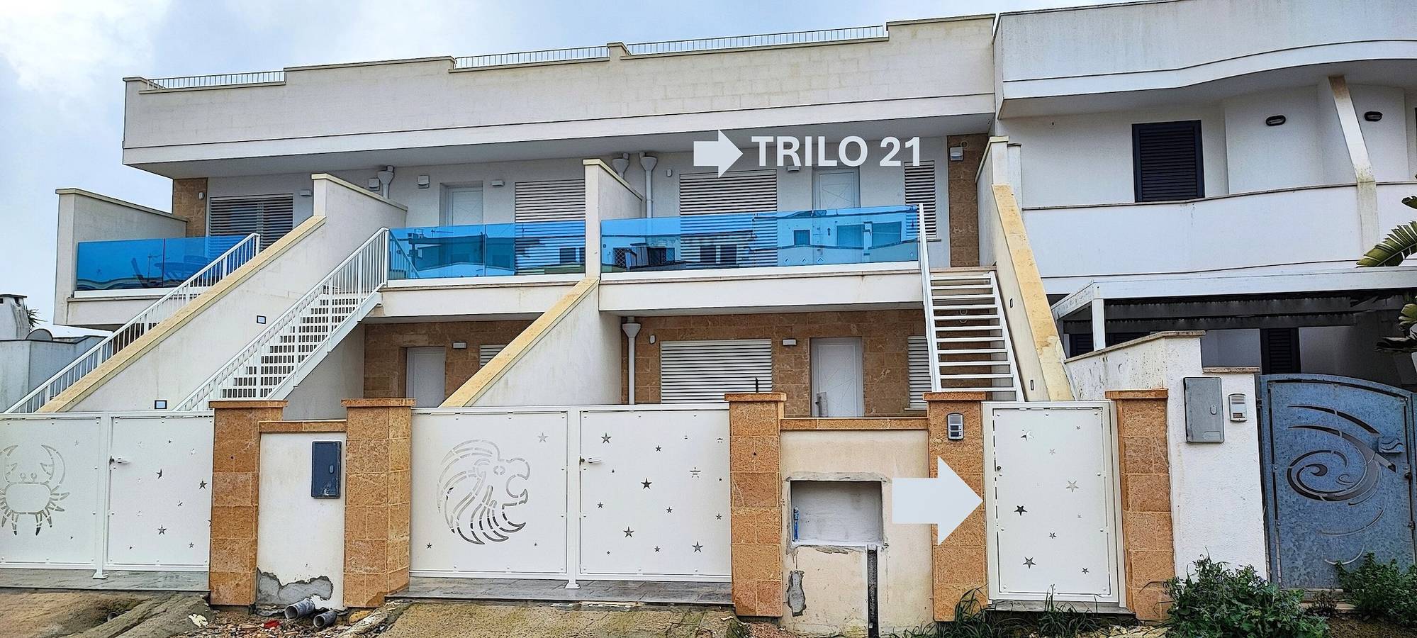 Ganze Wohnung, Apartment 'Nuovo T San Giovanni' mit privater Terrasse, Balkon und Klimaanlage in Torre San Giovanni, Golf von Tarent