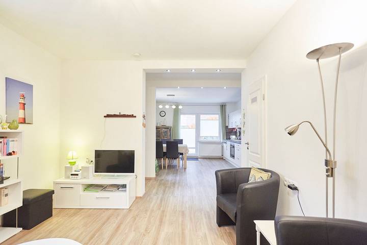 Ganze Wohnung, Kleine gemütliche Wohnung in ruhiger, strandnaher Lage. in Borkum Nordbad - Badestrand, Borkum