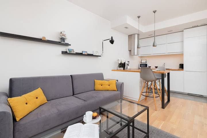 Apartament wakacyjny dla 4 osób, z Ogród w Przymorze