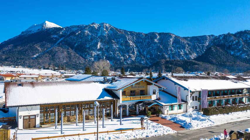 Hôtel pour 2 personnes, avec Balcon et Terrasse ainsi que Jardin et Sauna à Inzell