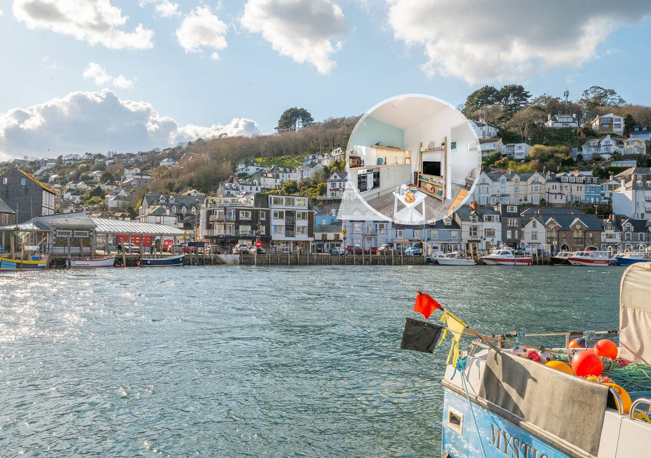 Terry Holt in Looe, Cornualles