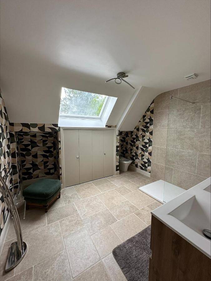 Double Room with Private Bathroom in Antrain, Fougères-Vitré