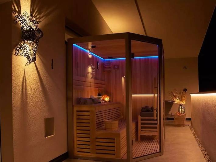 Ferienwohnung für 6 Personen, mit Garten und Sauna