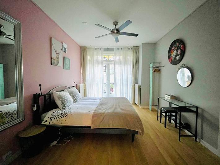 Appartement de vacances pour 2 personnes, avec jardin et vue