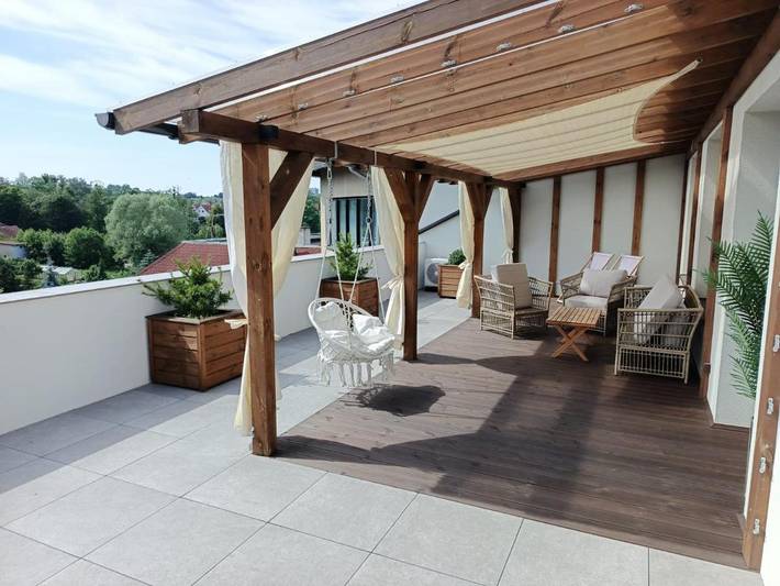 Apartament wakacyjny dla 5 osób, z widok i balkon - 1