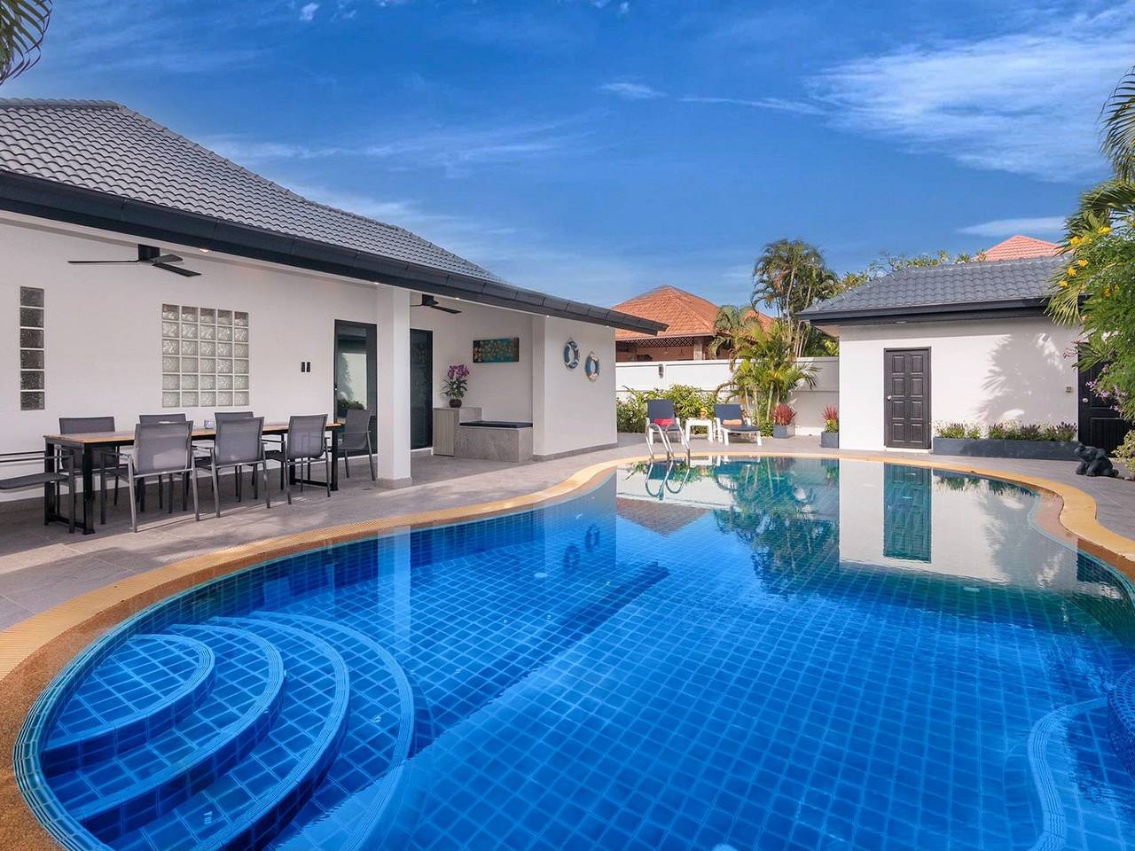 Villa Sabai in der Nähe von Meer und Zentrum in Pattaya, Province de Chonburi