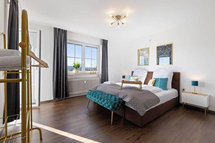 Gîte pour 10 personnes, avec terrasse et jardin à Burgau - 4